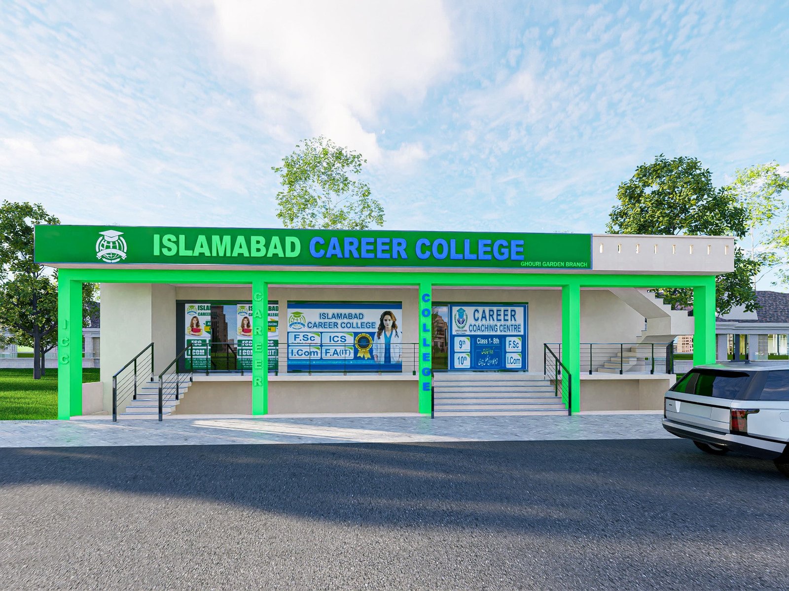 ICC Ghauri Garden College Section campus building