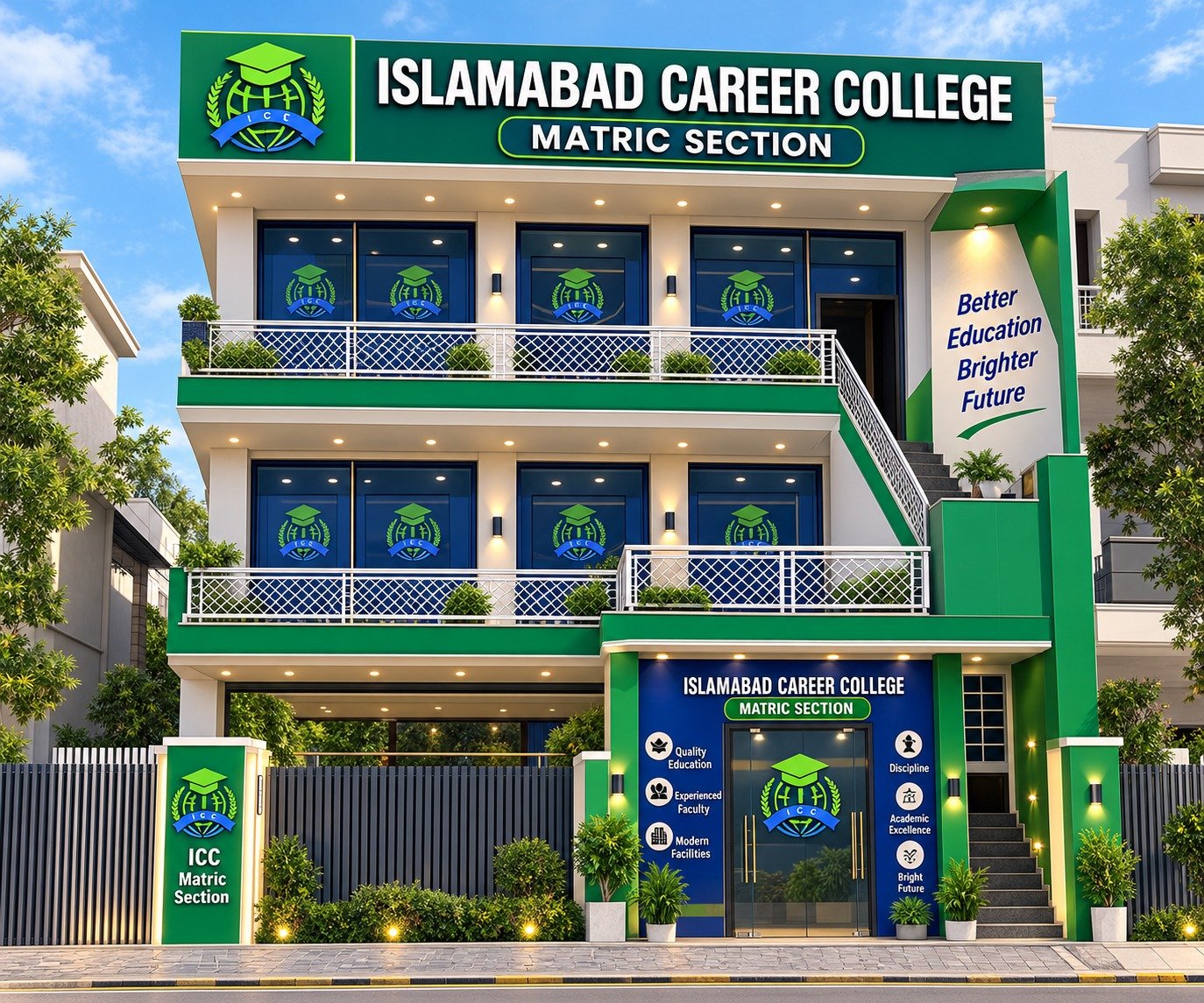 ICC Kiyani Road Matric Section campus building