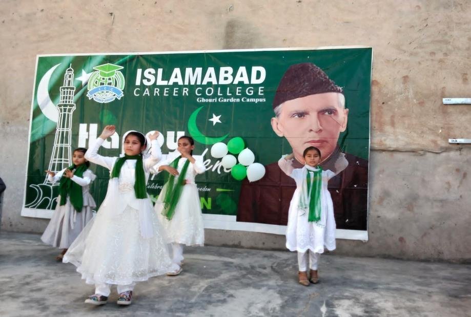 Students at an ICC event or celebration