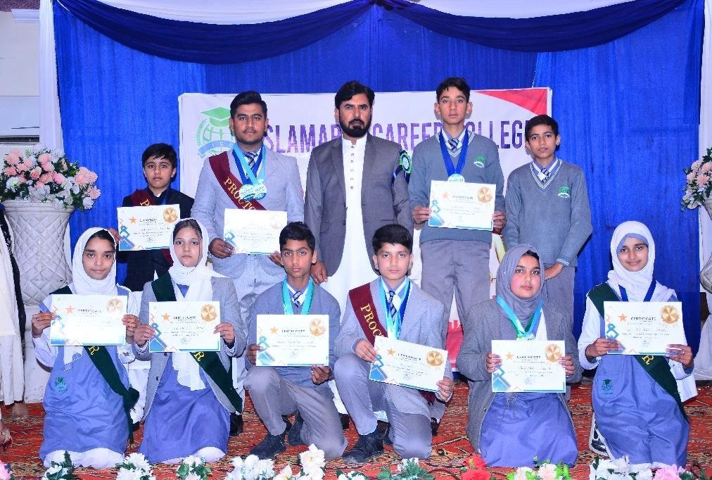 Students at an ICC event or celebration